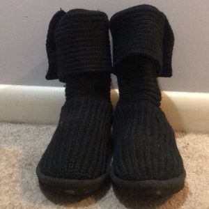 Black Long Ugg Boots